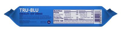 Tru-Blu Chocolate Chip Home Style Cookies No artificial ingredients No High Fructose Corn Syrup Made in the USA 12 Ounce Pack of 6