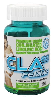 ALLMAX Nutrition Femme CLA80 Femme Premium Grade CLA 1,000 mg 60 Softgels