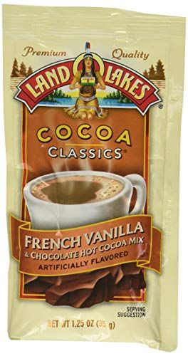 Land O Lakes Cocoa Classics, French Vanilla Chocolate, 1.25-Ounce Packets Pack of 12