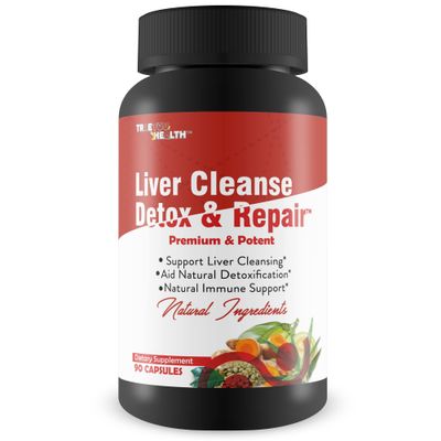 Liver Cleanse Detox Repair - Liver, Kidney, Colon Cleanse - Herbal Liver Support Supplement with Dandelion Root, Aloe, Turmeric, Ginger - Promote Liver Health Naturally