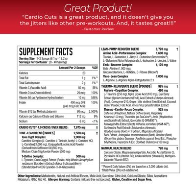 NDS Nutrition Cardio Cuts 4.0 - Miami Sunrise - 8.6 oz.
