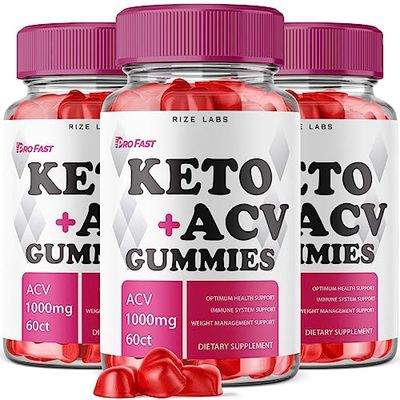 rize labs - Pro Fast KetoACV Gummies for Advanced Weight Loss, All Natural Keto Plus Apple Cider Vinegar 1000mg Supplement, Helps in Reducing Belly Fat, for Extra Strength 180 Gummies