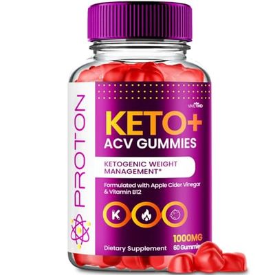 VIVE MD Proton Keto ACV Gummies Advanced Weight Management, Protein Keto ACV Gummies, Proton Keto Plus Gummies with Apple Cider Vinegar Supplement 1000mg, Proton KetoACV Gummies Reviews 1 Pack