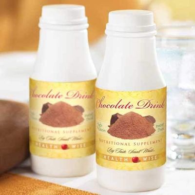 Fit Wise - High Protein Diet Chocolate Drink Low Calorie, Low Carb 6 Count Pack of 1 by Healthwise