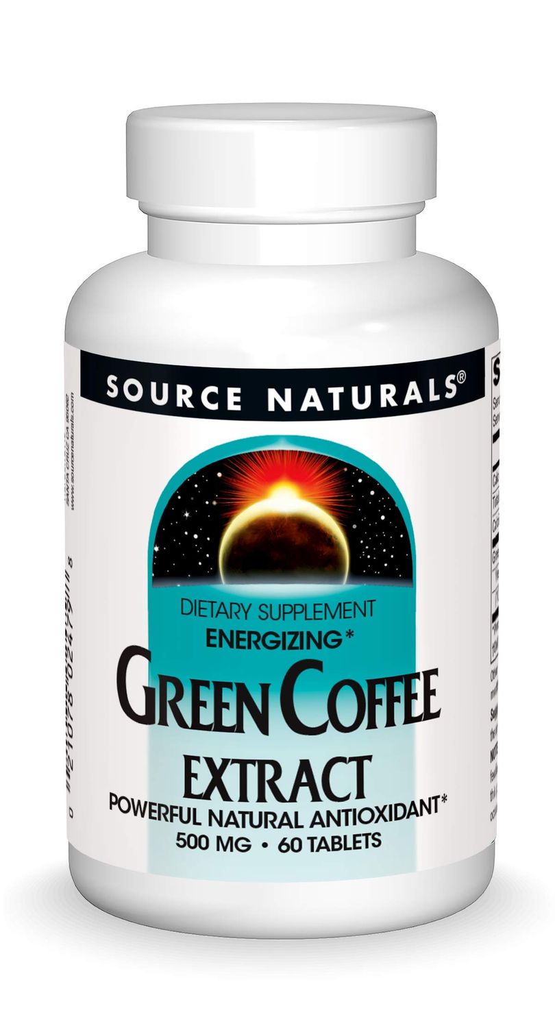 Source Naturals Green Coffee Extract, Energizing Powerful Natural Antioxidant