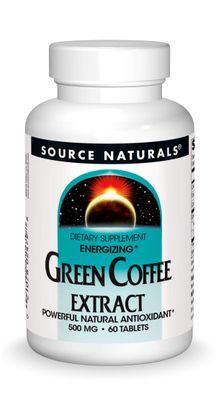 Source Naturals Green Coffee Extract, Energizing Powerful Natural Antioxidant