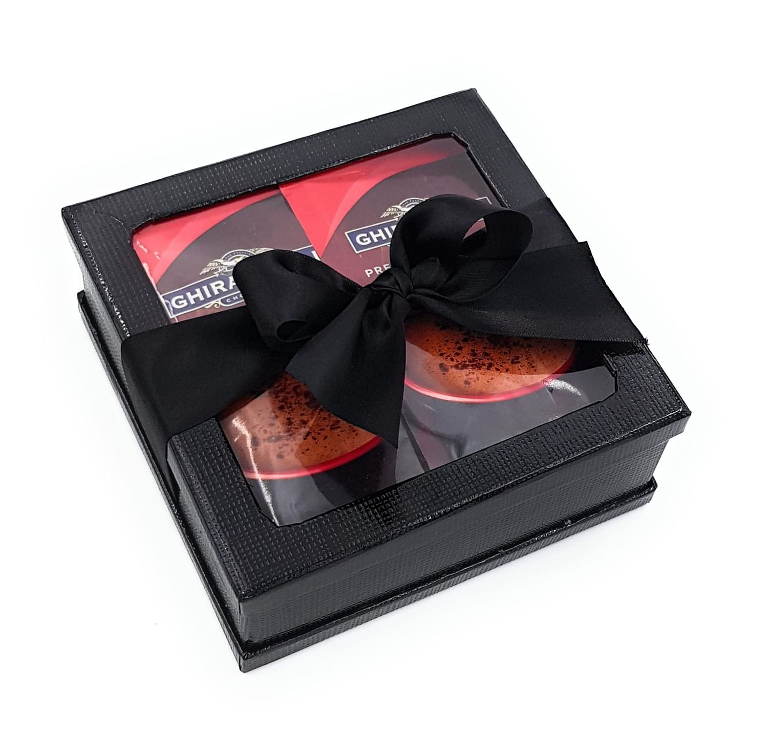 The Gift House Hot Cocoa Gift - Hot Cocoa Gift Set - Coffee Gifts - Hot Chocolate Gift Set Black