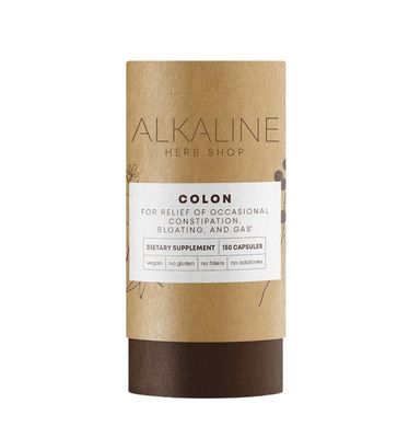 Alkaline Herb Store Colon Supplement 150 Capsules Happy Colon