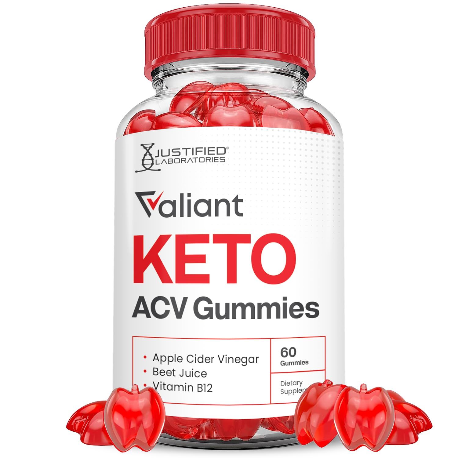 Valiant Keto ACV Gummies Advanced Formula 1000MG Valant Keto Gummies Apple Cider Vinegar Formulated with Pomegranate Beet Juice Powder B12 Vegan Non GMO 60 Gummys