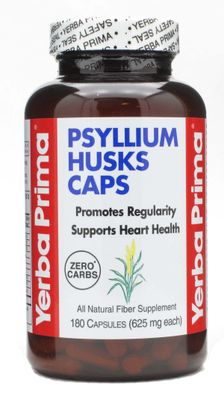 Yerba Prima Psyllium Husks Caps 180 Cap Multi-Pack