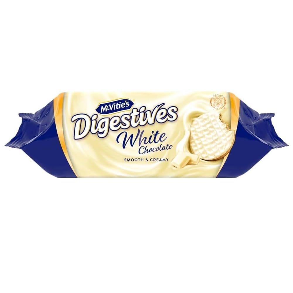 McVities Digestives White Chocolate Cookies 232g Pack of 6