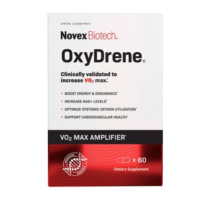 Novex Biotech Oxydrene NAD Enhancer - Natural Supplement Promoting Metabolism and Cardiovascular Support for Men and Women - 60 Capsules
