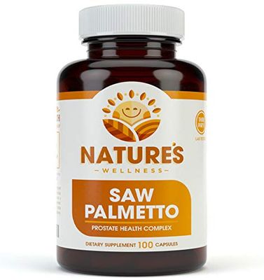 1000mg Saw Palmetto Prostate Supplement, Berry Power Extract - Maximum Strength to Promote Prostate Heath, Reduce Frequent Urination and Block DHT Related Hair Loss Naturally 100 Caps