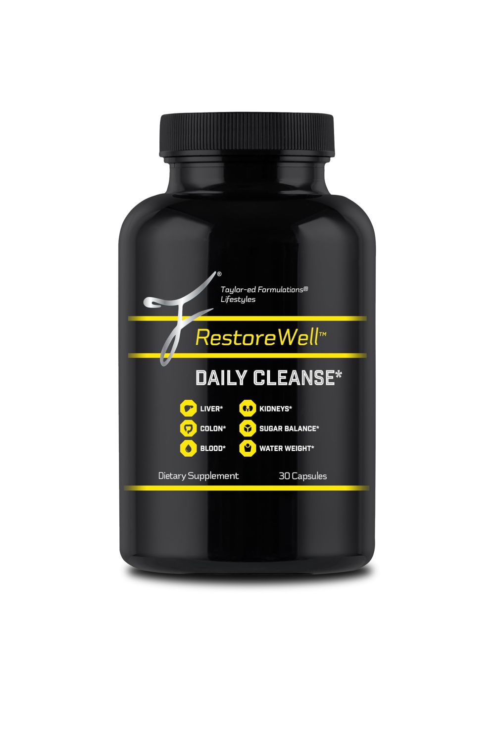 RestoreWell Daily Cleanse - Purify Revitalize The Body - Liver, Colon, Blood, Kidney Cleanse