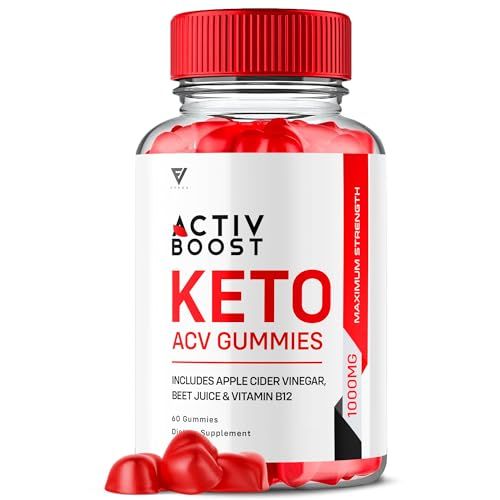 Activ Boost Activboost Keto ACV Gummies Advanced Support, Active Boost Keto ACV Gummies Ketogenic Support, Activeboost Maximum Strength 1000MG Apple Cider Vinegar Vitamin Supplement 60 Gummies