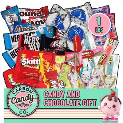 Bulk Candy and Chocolate Variety Pack - 1 lb of Candy for Party Favors