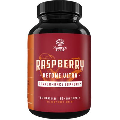 Raspberry Ketones Weight Loss Keto Supplement with Pure African Mango Apple Cider Vinegar and Green Tea - Natural Fat Burner Metabolism Booster, Craving Control for Men and Women