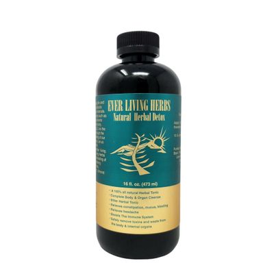 Ever Living Herbs Natural Herbal Detox 16 Oz.