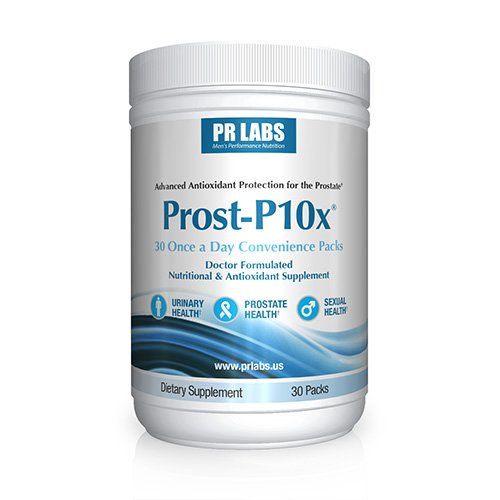 Prost-P10x Doctor Formulated Prostate Supplements for Men, Saw Palmetto, Beta Sitosterol, Prostatitis BPH Relief, Reduce Frequent Urination Bathroom Trips 30 Packs, 1 Month Supply