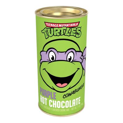 McStevens Teenage Mutant Ninja Turtles Purple Hot Chocolate 7oz Round Tin