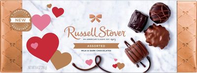 Russell Stover Assorted Valentines Chocolate Gift Box, 9.4 oz