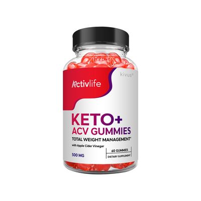kivus Activlife Keto Gummies - Activlife Keto ACV Gummies Single, 60 Gummies