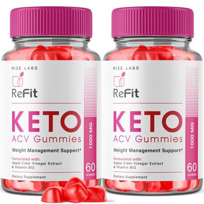 rize labs - Refit Keto ACV Gummies for Advanced Weight Loss with Apple Cider Vinegar, Supplement, Helps in Reducing Belly Fat, for Extra Strength 120 Gummies