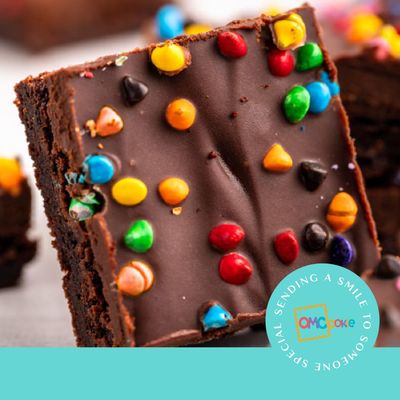 Easter Brownies Cookies Gift Basket Chocolate Food Gift Individually Wrapped For Men Women Kids Package  Nut Free Dairy Free