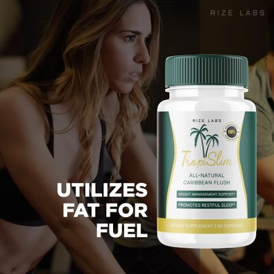 Official 3 Pack Tropislim, Tropislim All Natural Caribbean Flush, Weight Loss Supplement, Tropislim Slimming Capsules for Women, Healthy Lifestyle Leaner Physique, Tropical Reviews 180 Capsules