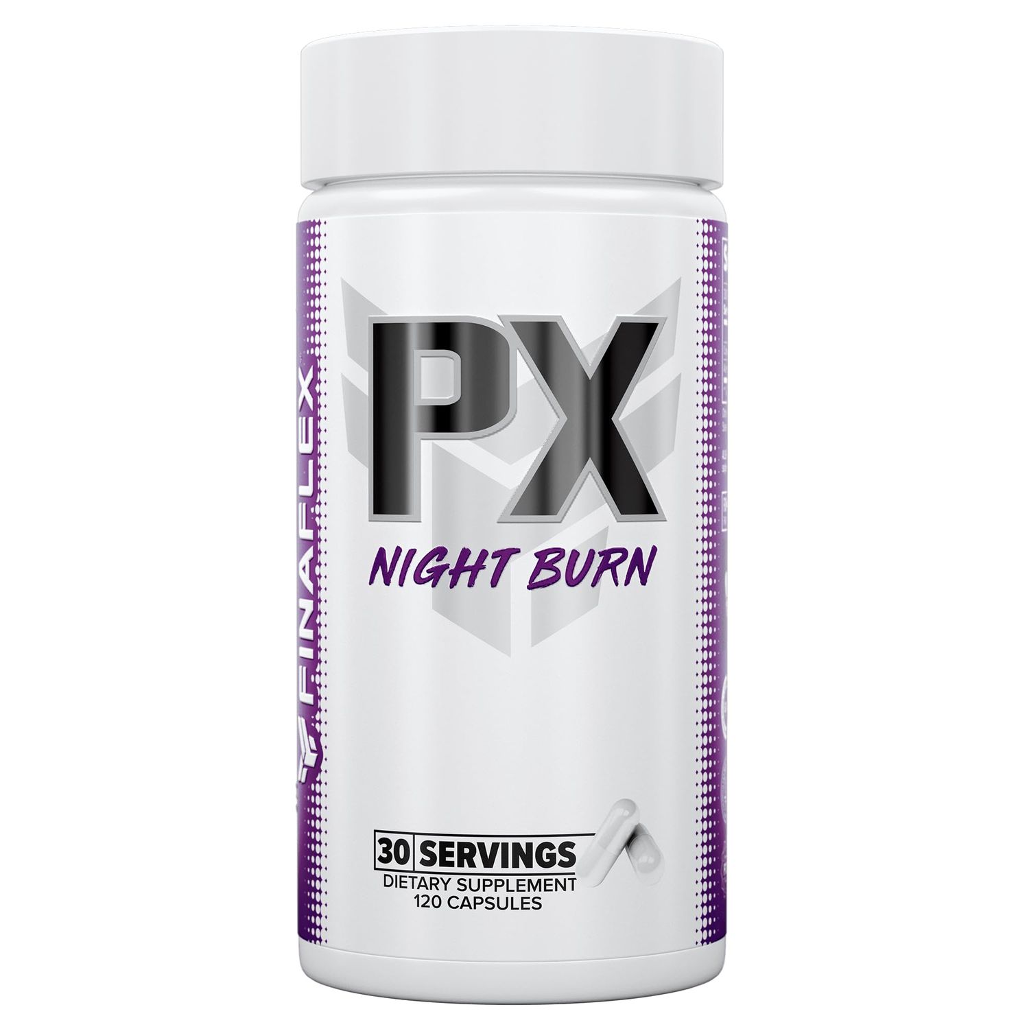 FINAFLEX PX Night Burn - 120 Capsules - Ultimate Non-Stim Weight Loss - Supports Healthy Body Composition Lean Muscle Mass - 30 Servings