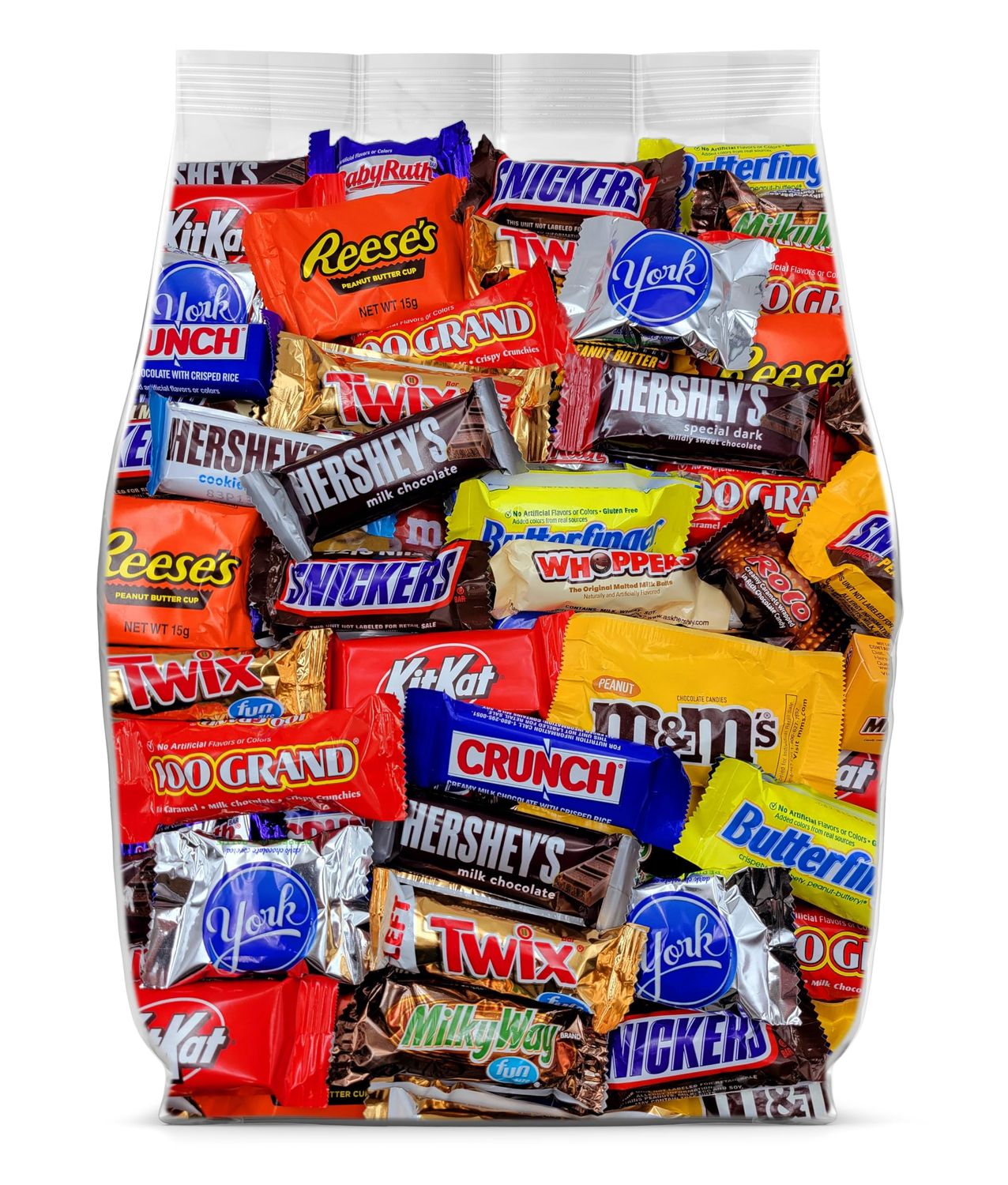 Assorted Chocolate Candy Variety Pack - 5lb Chocolate Candy Individually Wrapped - Bulk Chocolate Assortment Great for Party Favors, Sharing and Snacking - Chocolate Candy Bulk Pack - 5 Pounds