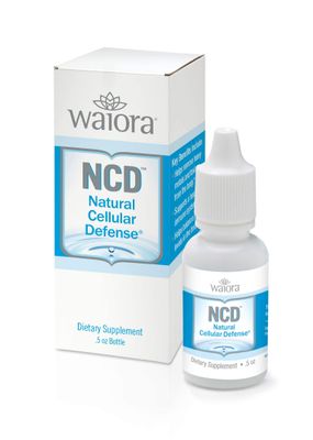 Waiora NCD Activated Liquid Zeolite Drops, for Natural Body Cleanse Promote Immune Support, Mix in FoodDrinks, All Natural, Promote pH Balance - 1 Bottle 0.5 oz, 90 serv.