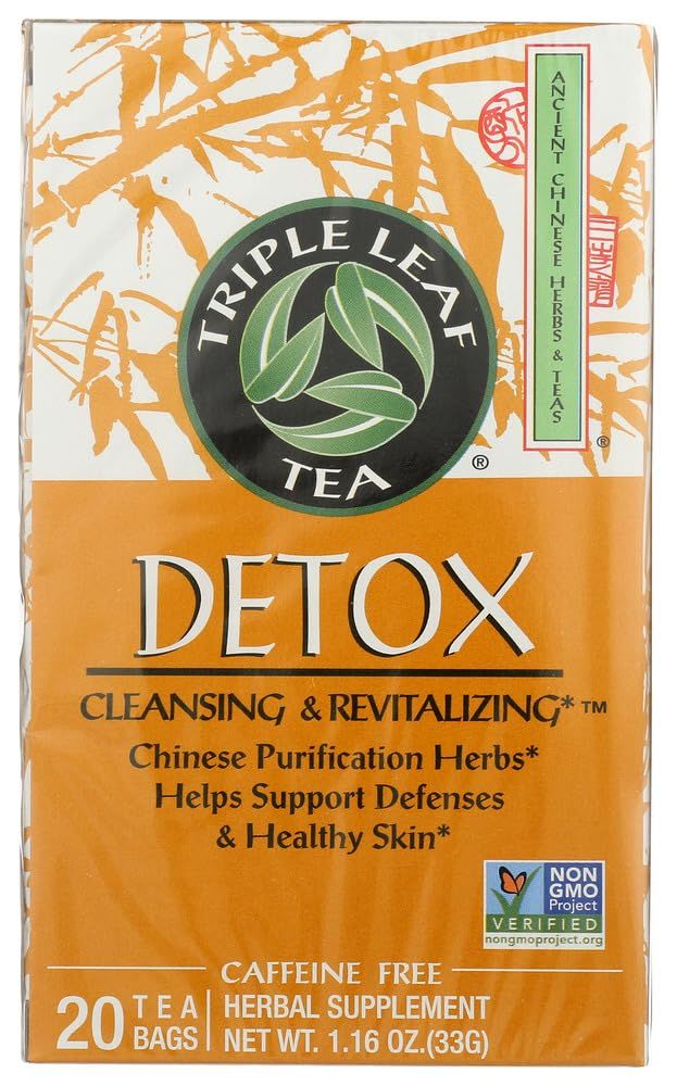 Triple Leaf Detox Tea - 20 bags Pack of 2