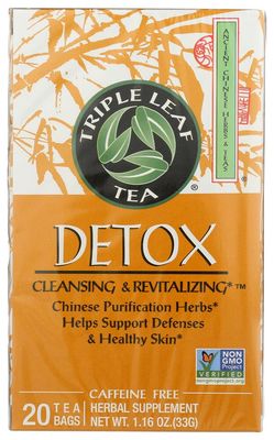 Triple Leaf Detox Tea - 20 bags Pack of 2