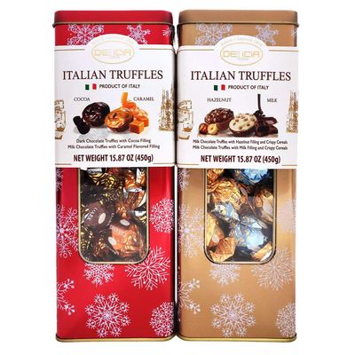 Delicia Duo-Pack Italian Truffles, 15.87 Ounce 2 Count