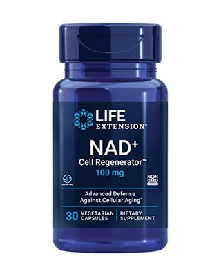 NAD Cell Regenerator 100 mg - NIAGEN Nicotinamide Riboside Formula - NAD Supplement for Healthy Cellular Metabolism, Anti-Aging Longevity - Gluten Free, Non-GMO, Vegetarian - 30 Capsules