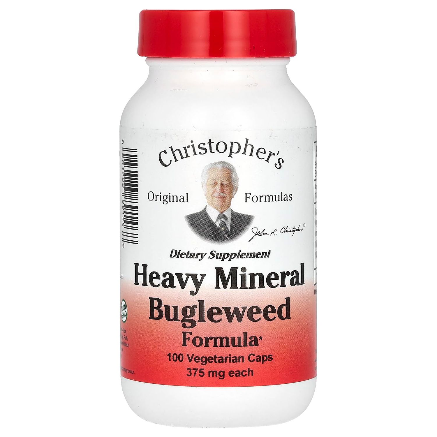 Dr. Christophers Formulas Heavy Mineral Bugleweed Formula - 400 mg - 100 Caps