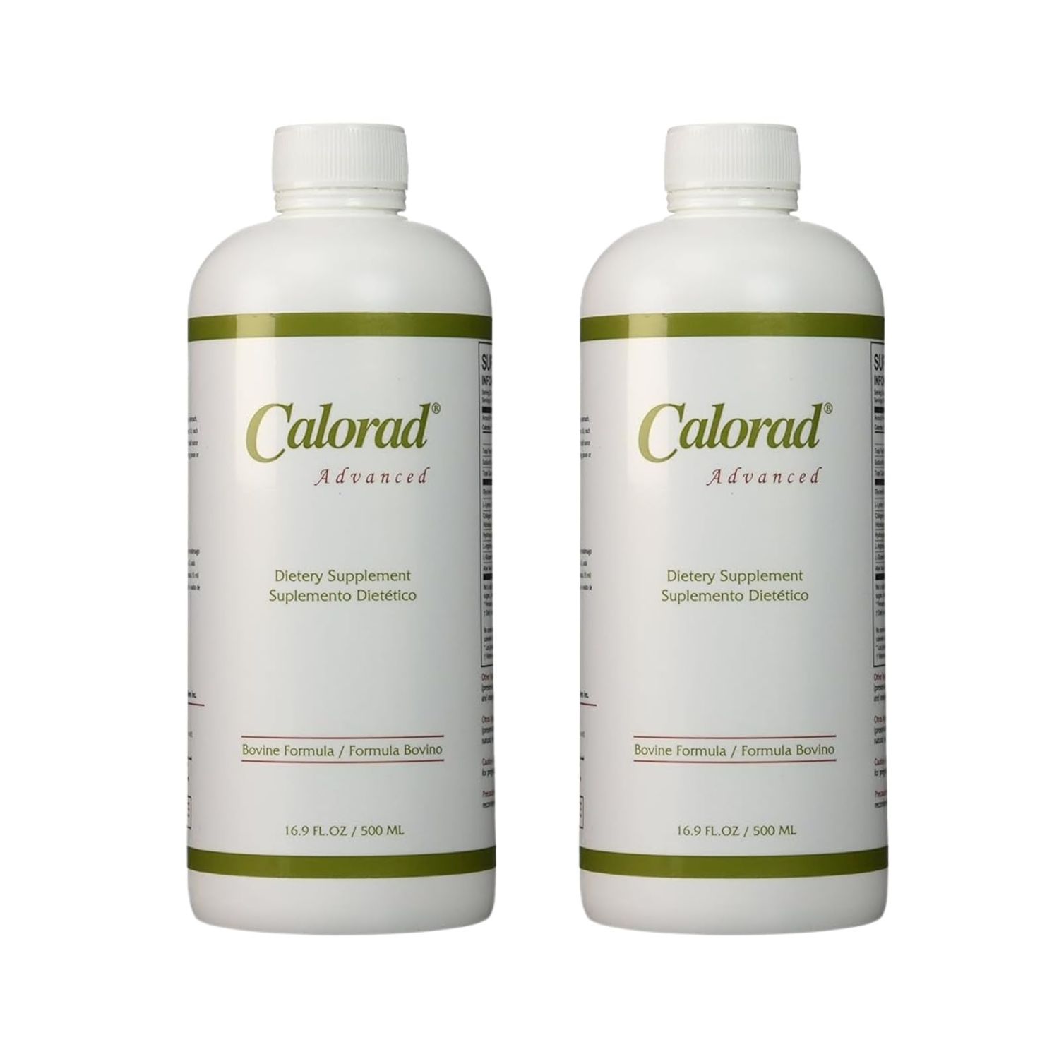 Calorad Advanced Dietery Supplement, 16.9oz 2 BTL