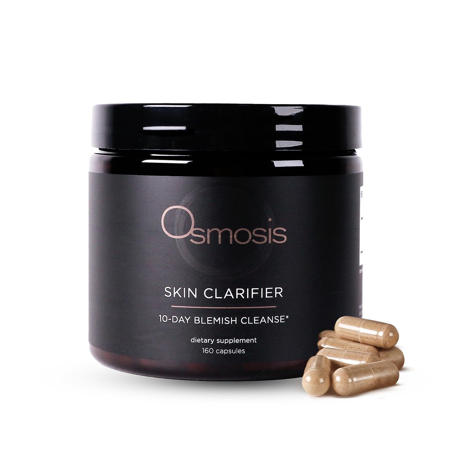 Osmosis Skin Clarifier, 10-Day Blemish Cleanse Supplement, Prevent Acne Breakouts, Blemish Control, 160 Count