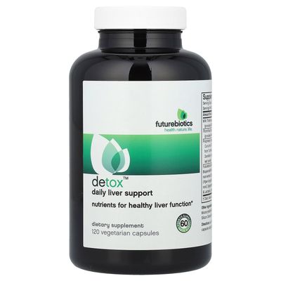 Futurebiotics Detox Daily Liver Support, 120 Capsules