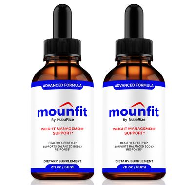 NutraRize 2 Pack Mounfit Drops, Official Moun Fit Liquid Droppers, All-Natural Liquid Formula to Support Healthy Lifestyle and Lasting Energy, Premium Mounfit Support Gotas Review 60 Servings