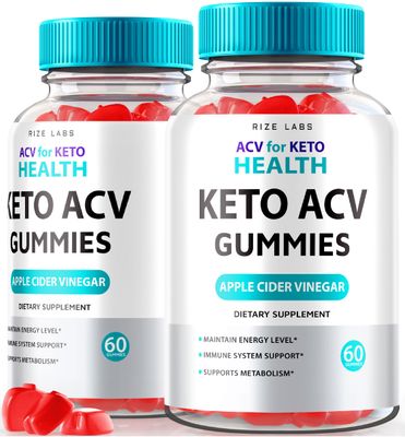 rize labs - ACV for Keto Health Gummies - 750mg Advanced Weight Loss with Apple Cider Vinegar ACV Supplement for Belly Fat 120 Gummies