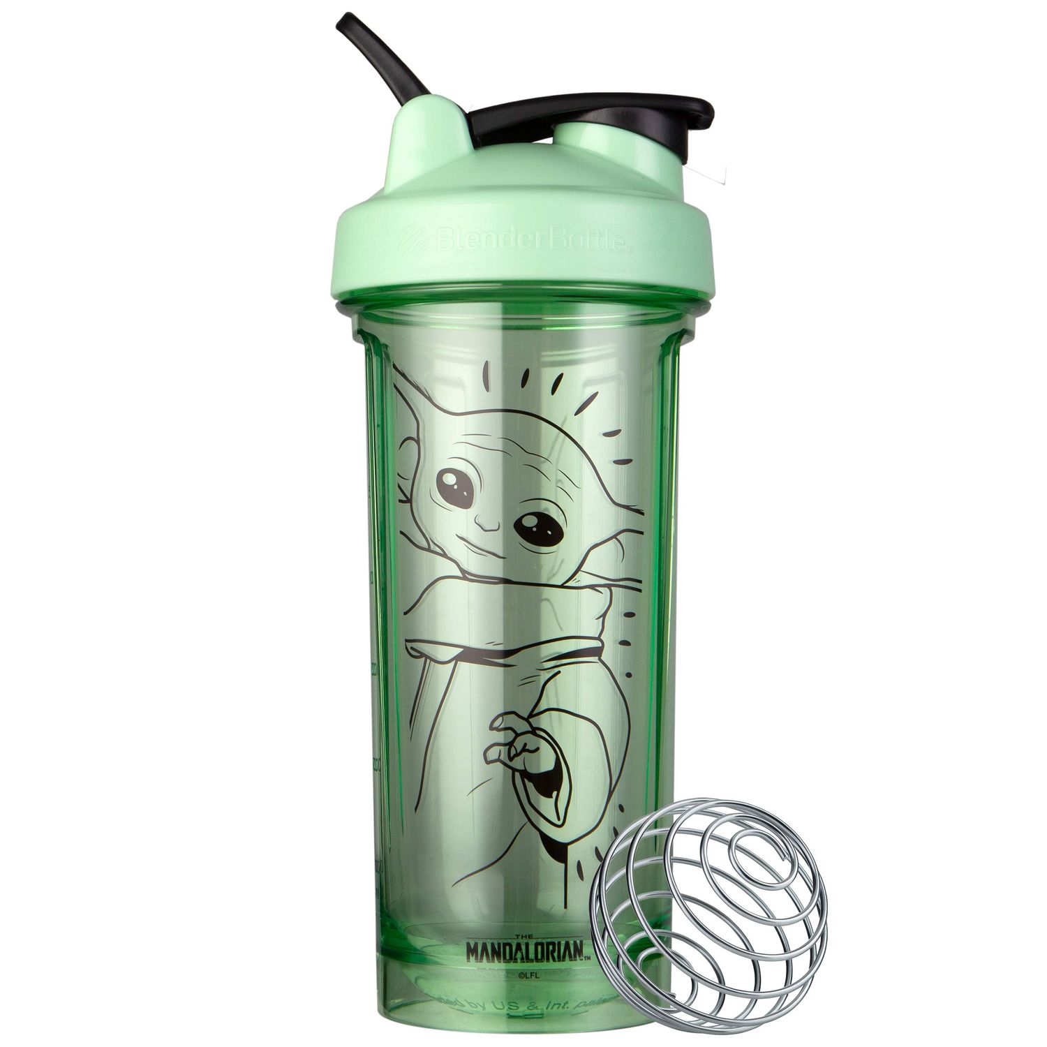 BlenderBottle Star Wars Shaker Bottle Pro Series Perfect for Protein Shakes and Pre Workout, 28-OuncePack of 1