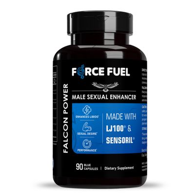 Herbal Supplement Sex Pills for Men - Last Longer in Bed and Enhance Erection Sensitivity - Includes Lab-Tested LJ100 Tongkat Ali Sensoril Ashwagandha - 30 Doses for Men Aged 25-60 - Falcon Power