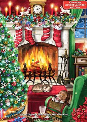 Vermont Christmas Company Cozy Christmas Chocolate Advent Calendar Countdown to Christmas