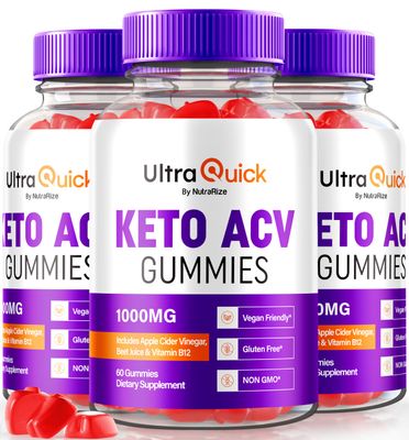 3 Pack Ultra Quick Keto ACV Gummies, Ultra Quick Keto ACV Gummies Weight Loss Support, Natural KetoACV, Premium Keto Plus ACV Formula, Apple Cider Vinegar Gummy, Official UltraQuick 180 Gummies