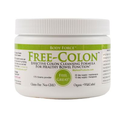 Colon Formula Powder by Markus- Comprehensive Colon Cleansing Formula - Fiber-Rich for Toxin Absorption - Aloe, Ginger, Citrus Flavonoids Cascara Sagrada - Gentle Effective Detoxification