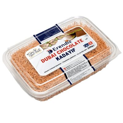 Pufai Erendiz Baked Shredded Kataifi Pastry Roasted Kadaifi, Cooked Chopped Kataifi for Dubai chocolate Kaday f Kadaifi for Milky Desserts, Fillo Dough for Pastries 200 grams