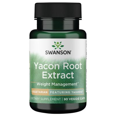 Swanson Yacontrol Yacon Root Extract 4:1 100 Milligrams 90 Veg Capsules
